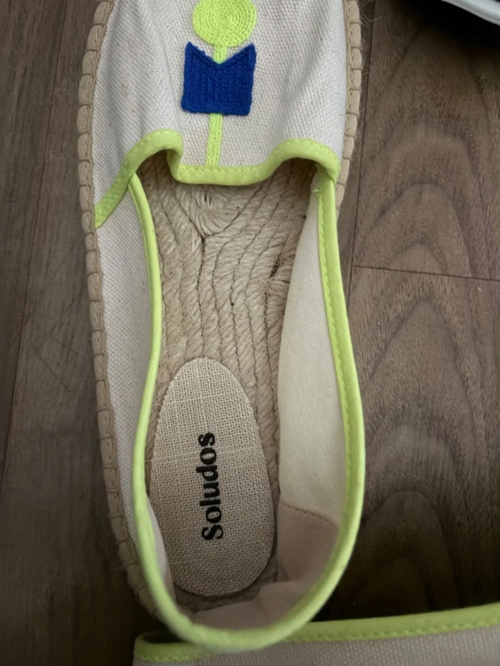 Soludos Embroidered Espadrilles size 10 Brand New